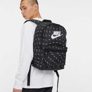 Nike 22SS Heritage Backpack(25L) Unisex Casual School Sports Bag Black NWT